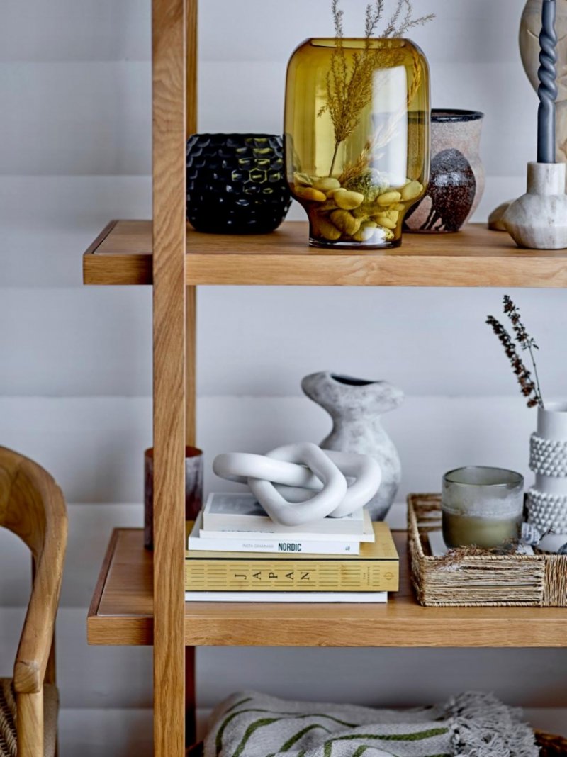 Bloomingville ADEE DECO Marmurowy Łańcuch / Rzeźba Dekoracyjna z Białego Marmuru