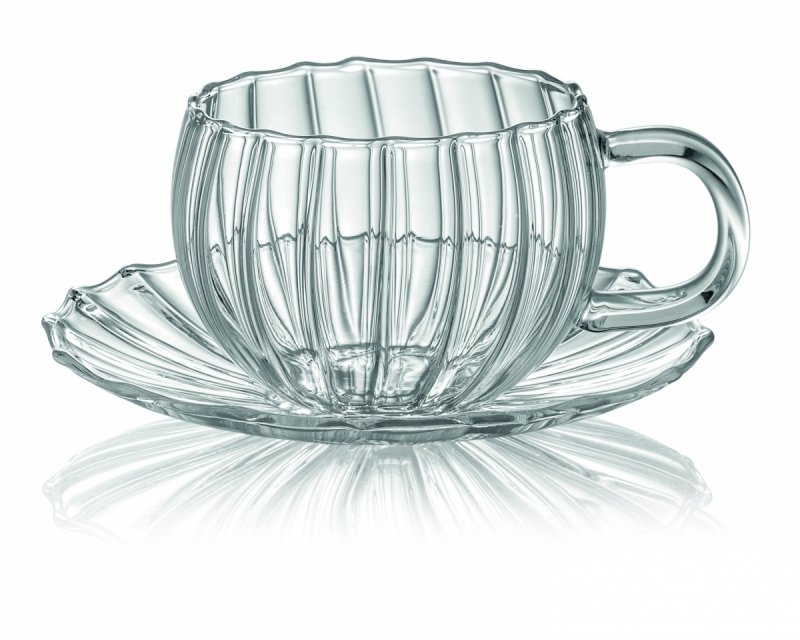 IVV Italy SAHARA Szklana Filiżanka do Kawy Espresso 70 ml / 2 Szt.