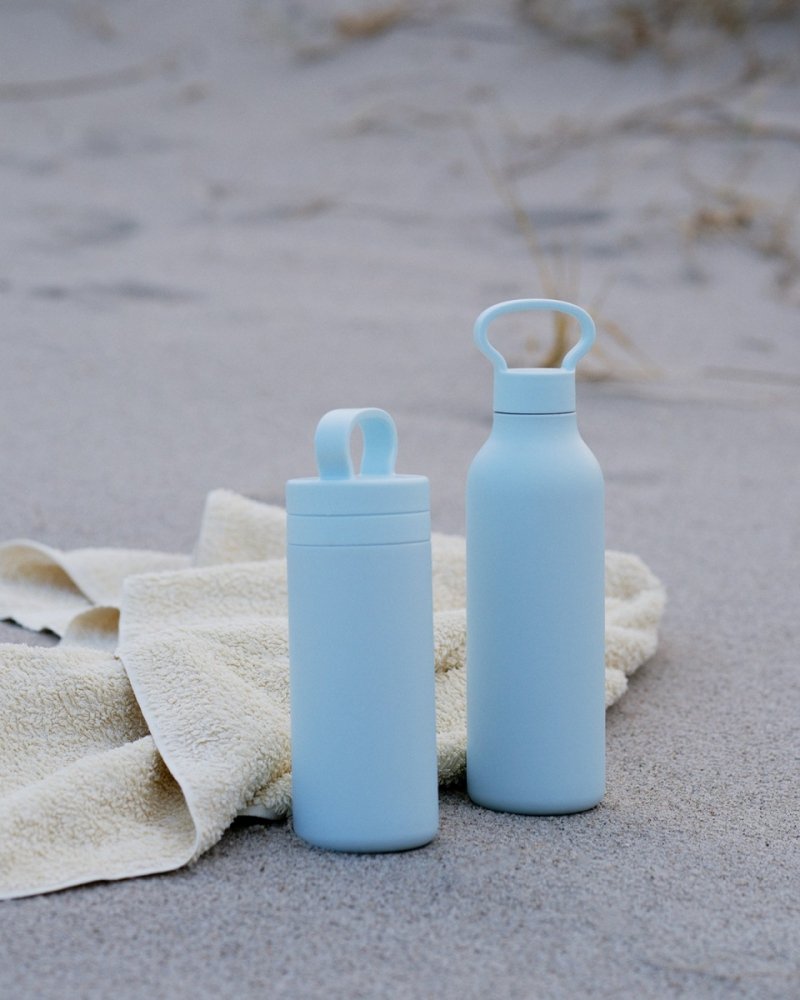Stelton TABI Stalowy Kubek Termiczny 400 ml / Błękitny