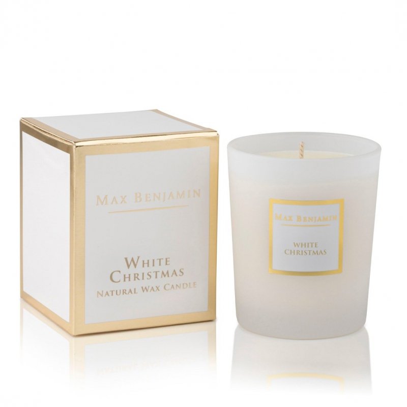 Max Benjamin CLASSIC Świeca Zapachowa 190 g Świąteczna / White Christmas