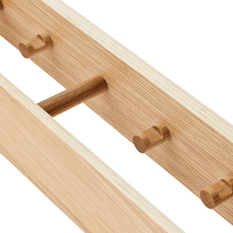 Menu EPOCH Wieszak Ścienny na Ubrania, Ręczniki 79 cm Dąb Naturalny