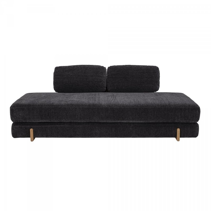 Bloomingville GROOVE Sofa Rozkładana z Funkcją Spania / Ciemnoszara