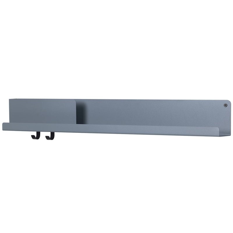 Muuto FOLDED Organizer - Półka Ścienna 96 cm Niebiesko/Szara