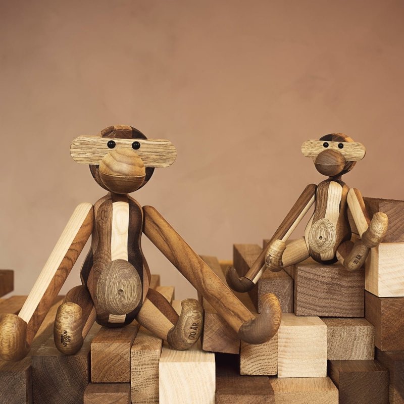 Kay Bojesen MONKEY Małpka Jubileuszowa 27 cm z Okazji 70-Lecia Powstania - Edycja Limitowana