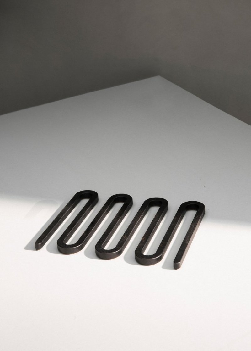 designerska podkładka kuchenna spiralna