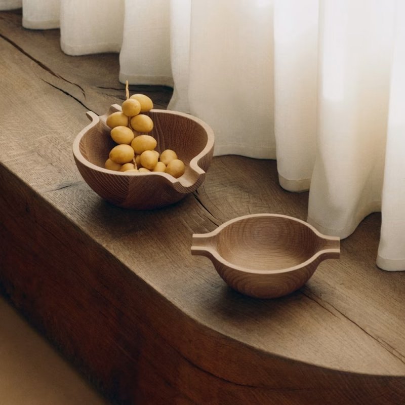 Georg Jensen Koppel misa dębowa mała