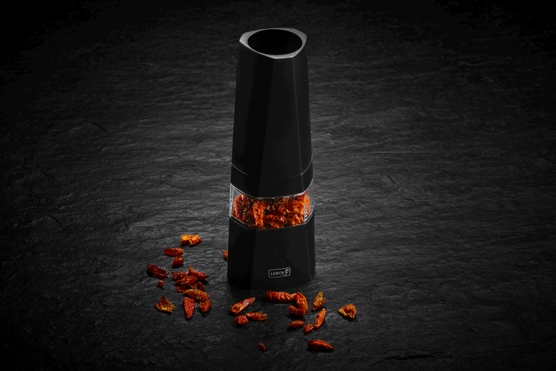 Lurch TANGO Młynek Chilli / Czekolady 18 cm Czarny