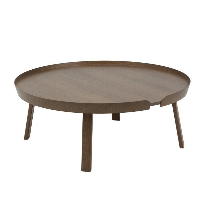 Muuto AROUND Stolik Kawowy 95 cm Ciemnobrązowy