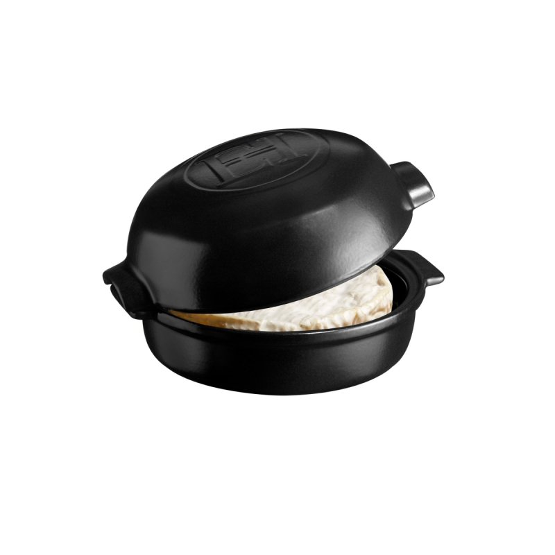 Emile Henry GRILL Garnek z Pokrywką do Grillowania / Czarny