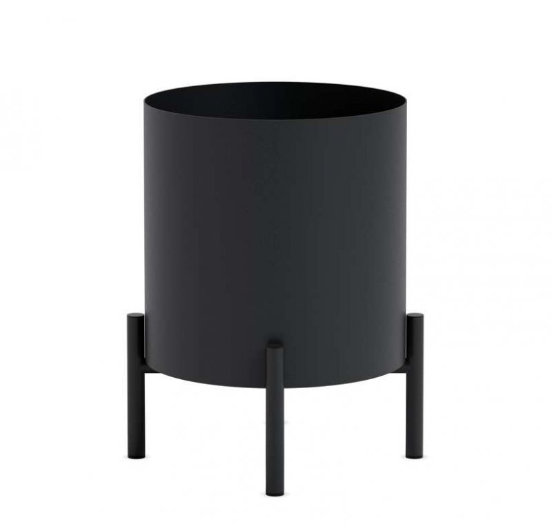 Eva Solo SIMPLY GROW Osłonka na Doniczkę - Zewnętrzna 37 cm / Czarna