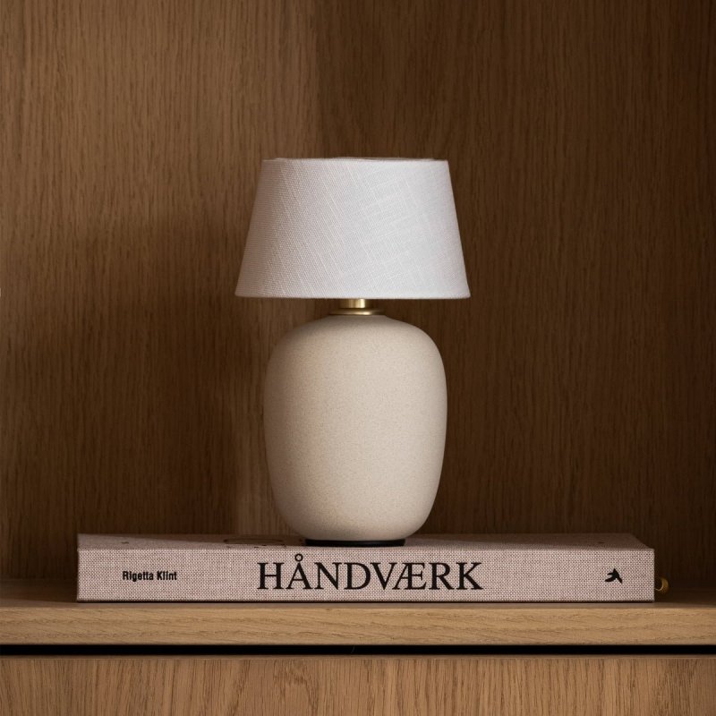 Audo TORSO Bezprzewodowa Lampa LED / Kremowa