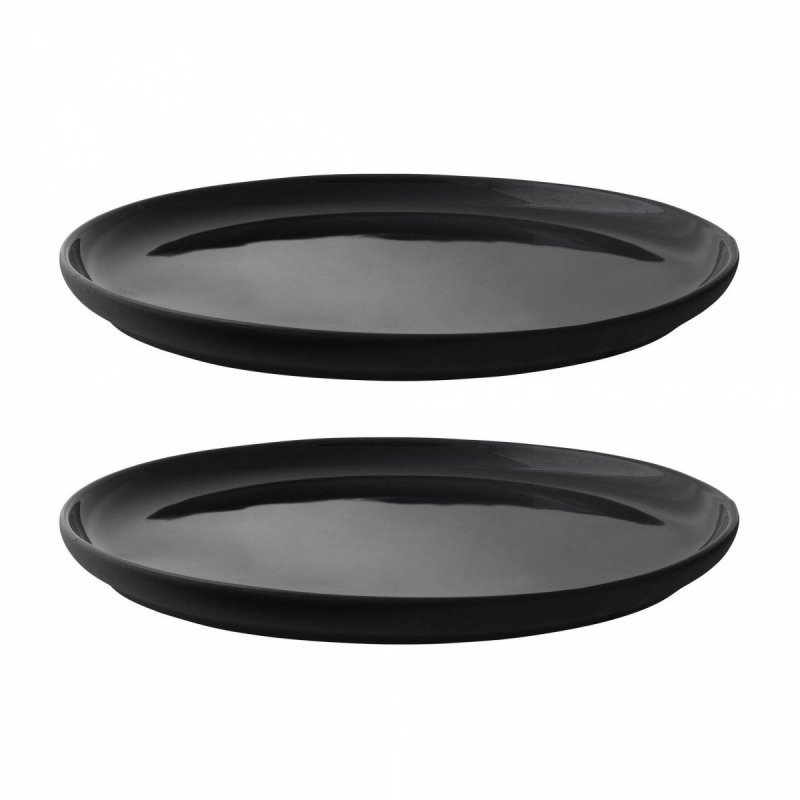 Stelton THEO Talerz Czarny 22 cm 2 Szt. / Czarny