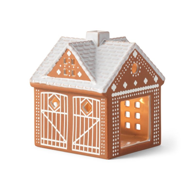 Kähler GINGERBREAD Lampion Świąteczny / Świecznik Domek z Piernika 11.5 cm