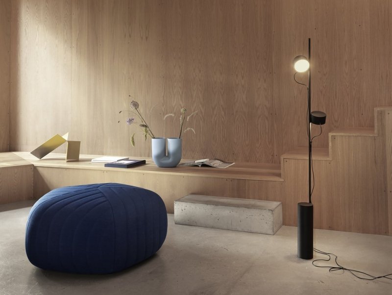 Muuto POST Lampa Stojąca - Podłogowa / Czarna
