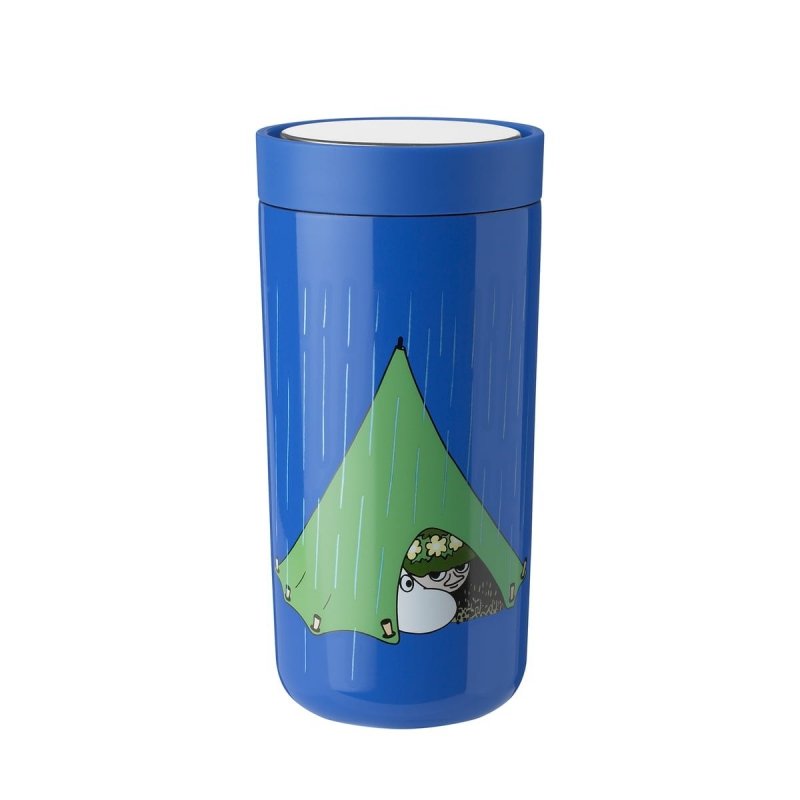 Stelton TO GO Kubek Termiczny 400 ml MUMINKI / Niebieski