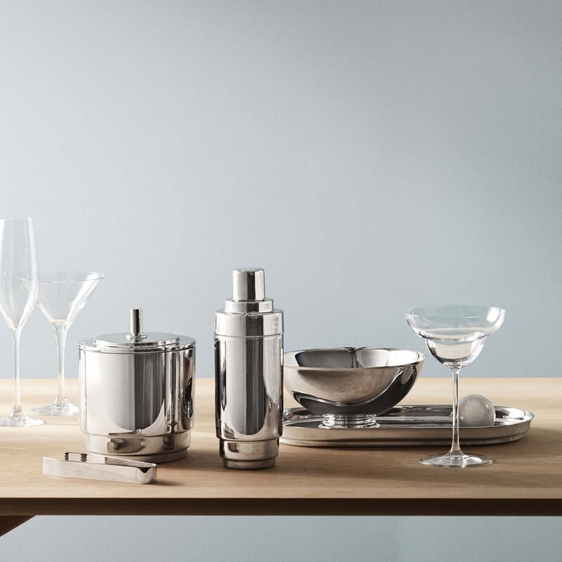 Georg Jensen MANHATTAN Miska Stalowa 20 cm