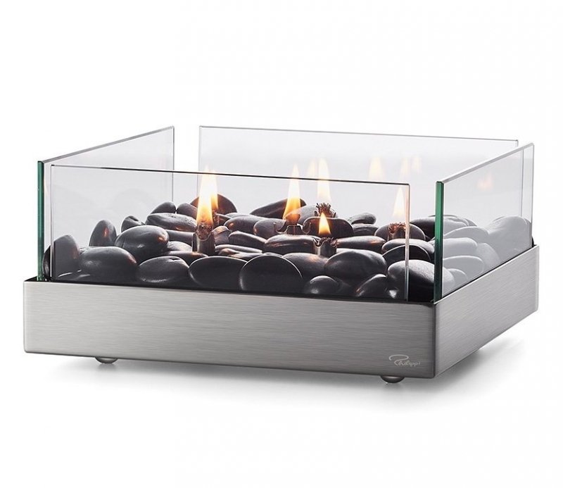 Philippi BURN Lampa Oliwna - Biokominek Kwadratowy