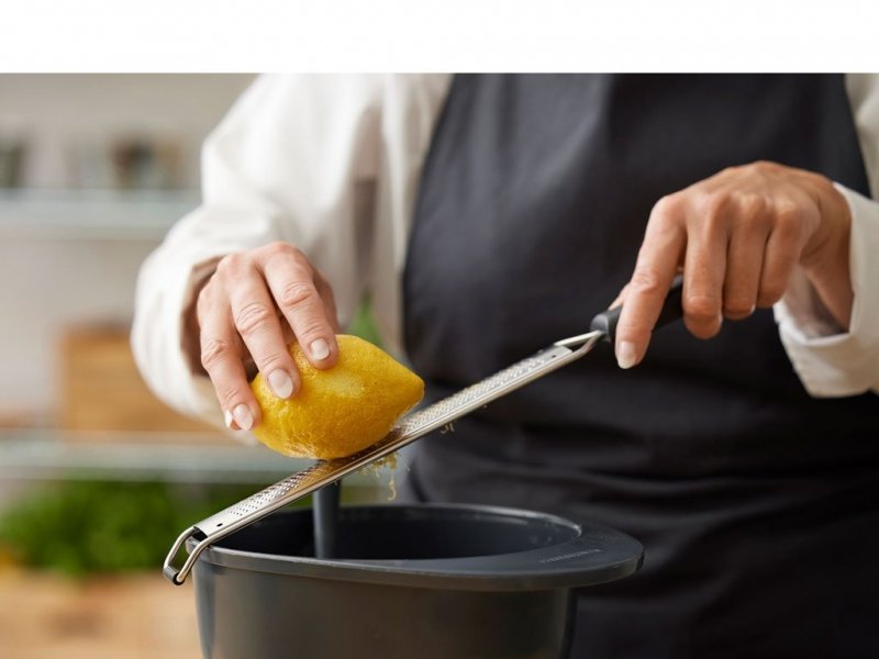 Blomsterbergs MIXING Miska Kuchenna do Mieszania - Zestaw 2 Szt. / Ciemnoszara