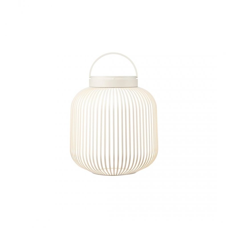 Blomus LITO Przenośna Lampa Zewnętrzna 30,5 cm / Jasnoszara Silk Gray