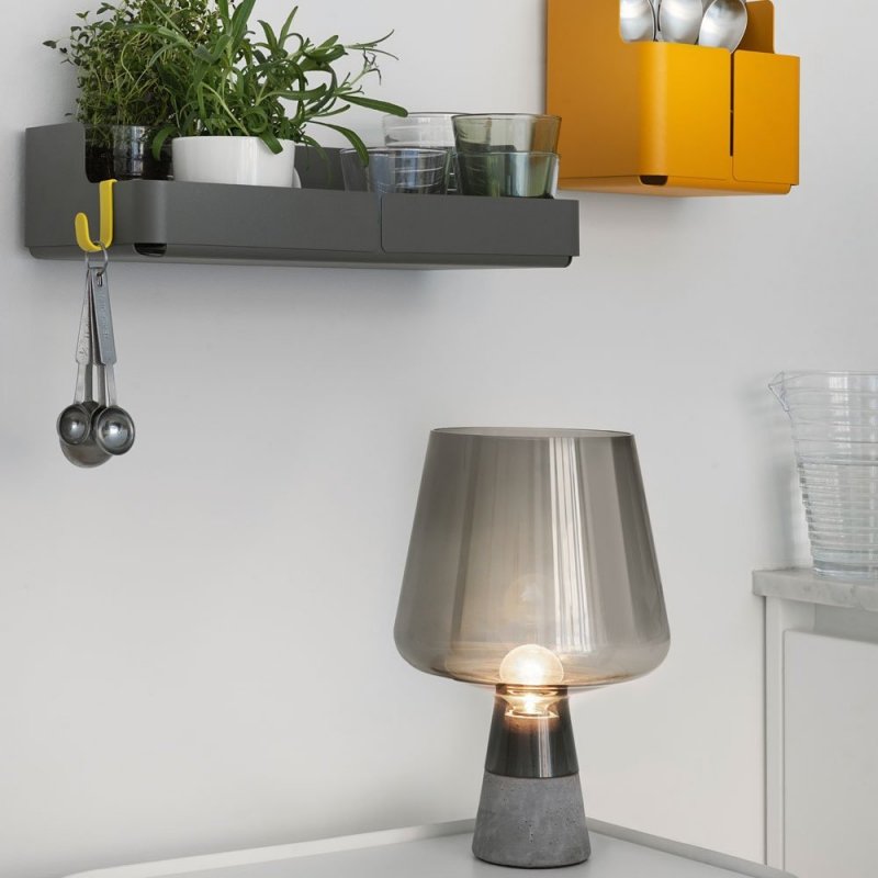 Iittala LEIMU Lampa Stołowa 38 cm / Szara