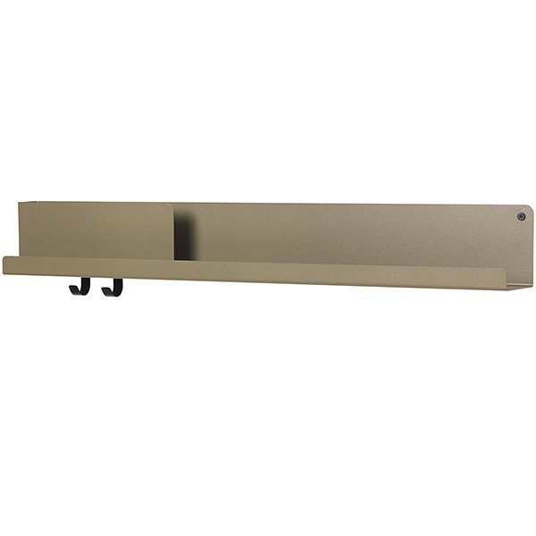 Muuto FOLDED Organizer - Półka Ścienna 96 cm Oliwkowa