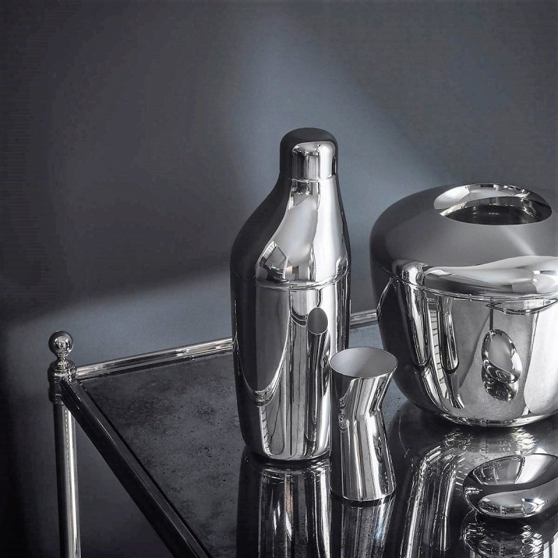 Georg Jensen SKY Pojemnik i Szczypce na Lód