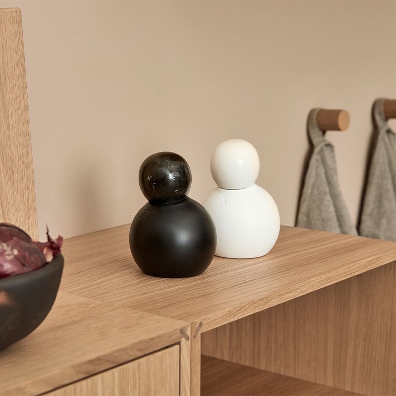 Andersen Furniture BOGGIE Młynek do Soli lub Pieprzu / Czarny
