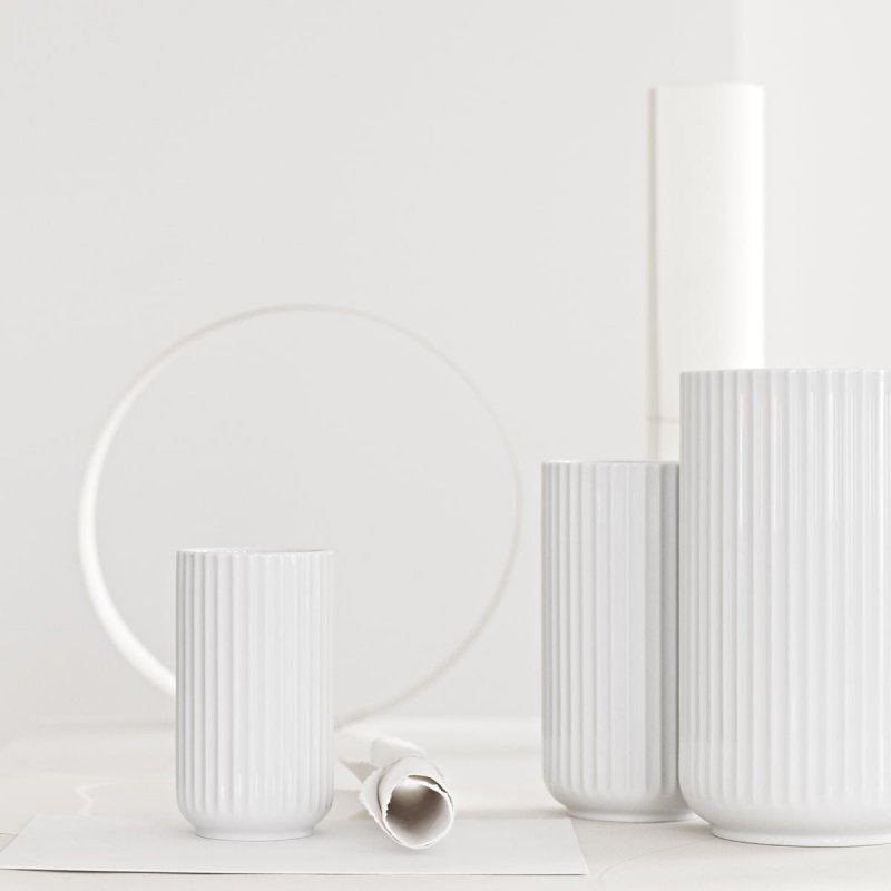 Lyngby Porcelain LYNGBY Wazon do Kwiatów 6 cm Biały