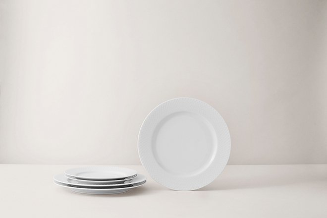 Lyngby Porcelain RHOMBE Talerz Głęboki 23 cm