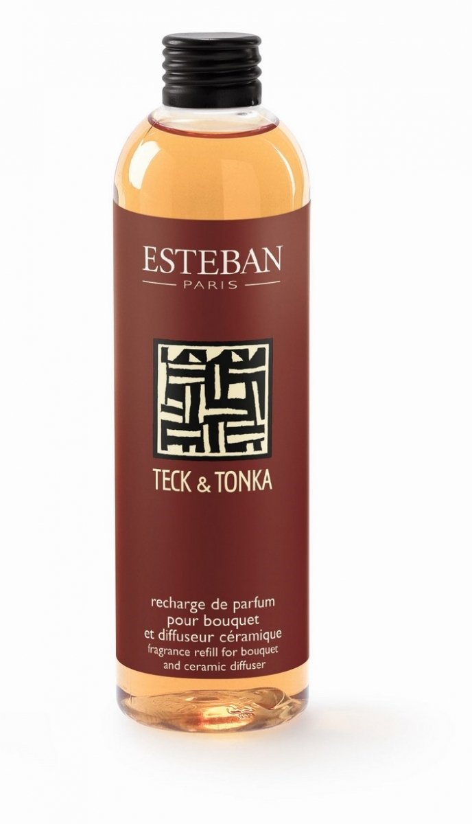 Esteban PARIS Refill - Uzupełnienie Dyfuzora Zapachowego 250 ml / Zapach Teck and Tonka