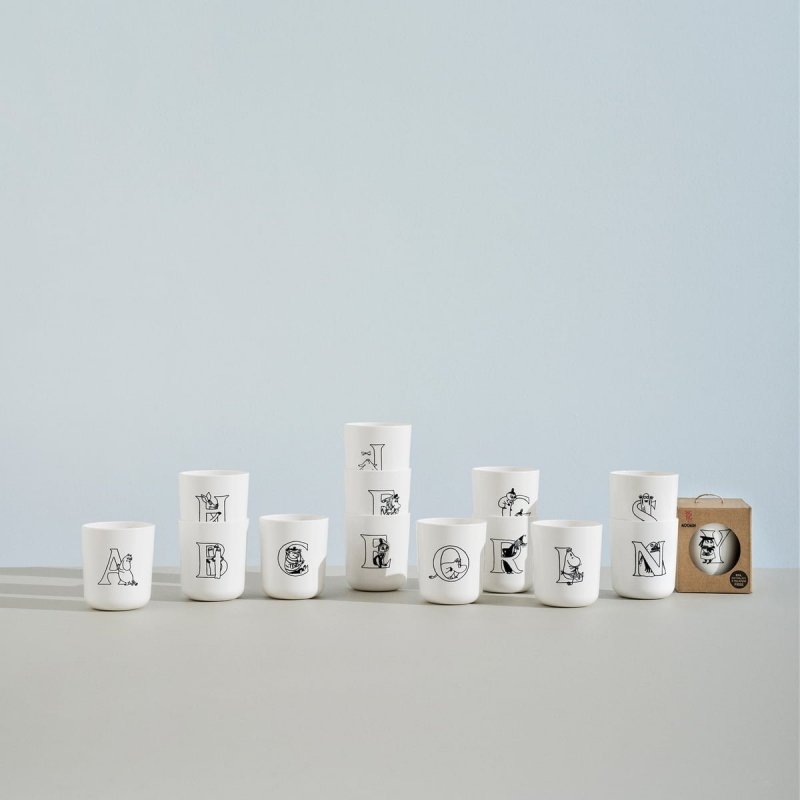 RIG-TIG by Stelton MOOMIN ABC Kubek dla Dzieci - Muminki - Litera Y