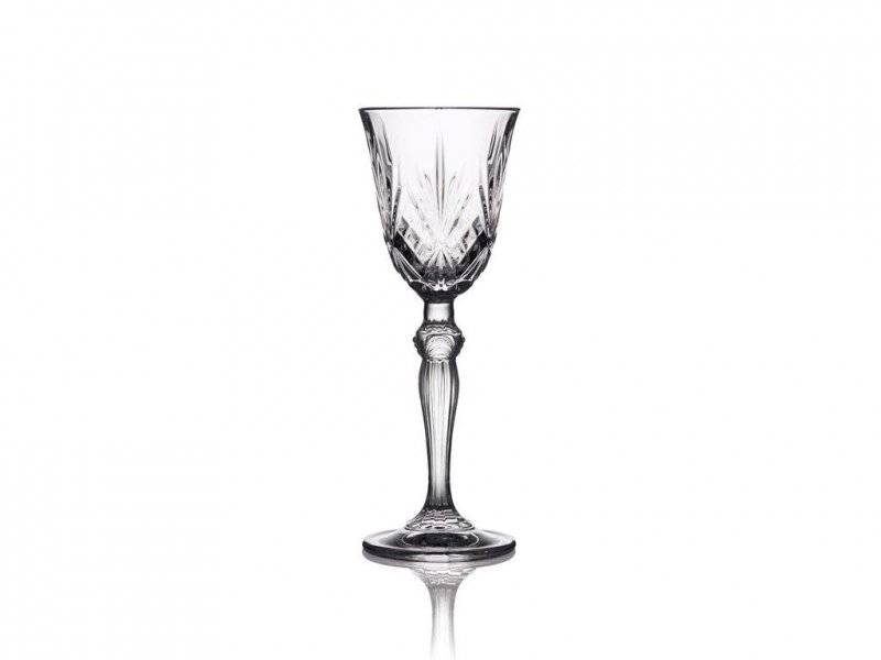 Lyngby Glass MELODIA Kryształowe Kieliszki do Wódki, Likieru 50 ml 4 Szt.