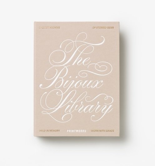 Printworks LOVE Pudełko na Biżuterię M - The Bijoux Library / Beżowe