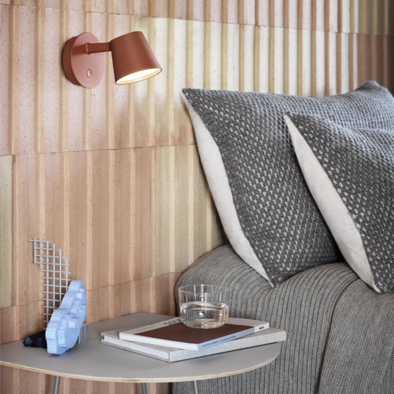 Muuto TIP Lampa Ścienna - Kinkiet - Czarny