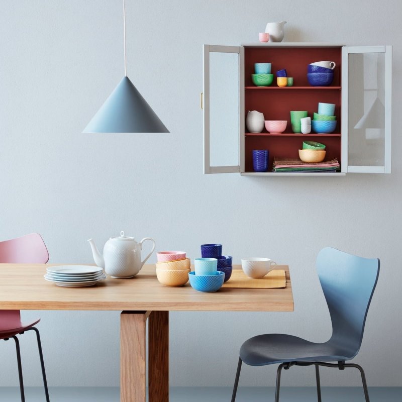 Lyngby Porcelain RHOMBE COLOR Kieliszek do Jajka - Zielony