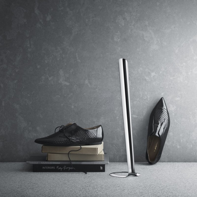 Georg Jensen BARBRY Stalowa Łyżka do Butów 45 cm Stojąca / Srebrna