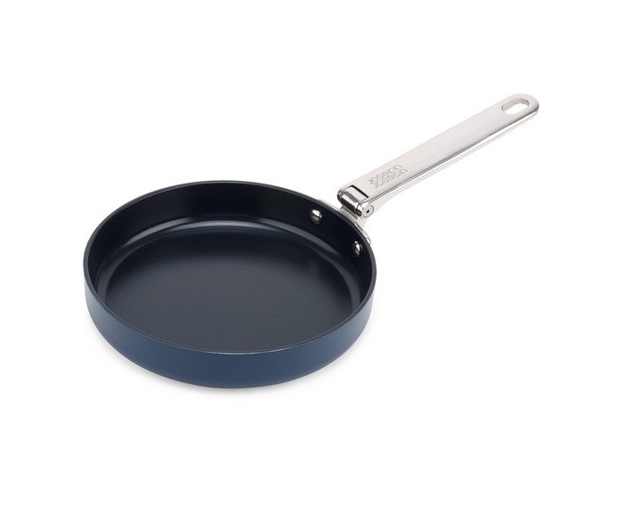 Joseph Joseph SPACE Patelnia ze Składanym Uchwytem 20 cm / Granatowa