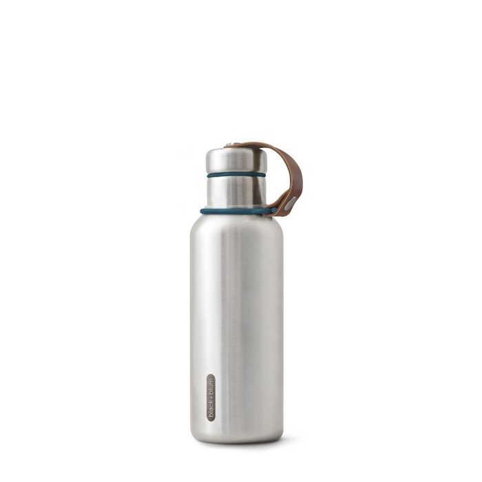 black+blum CLASSIC Stalowa Butelka Termiczna 500 ml / Turkusowa