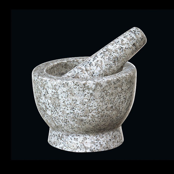 Cilio ATLAS Granitowy Moźdzerz z Tłuczkiem 18,5 cm