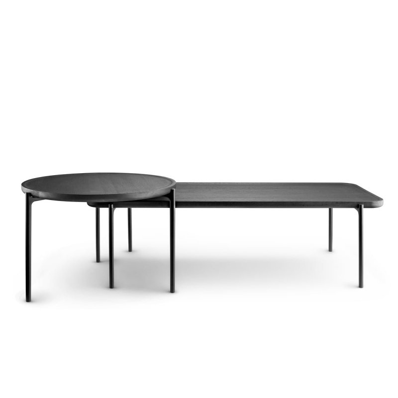 Eva Solo SAVOYE Okrągły Stolik Kawowy 90 cm (wys. 35 cm) Czarny