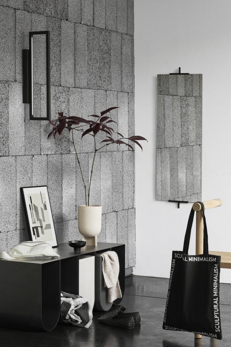 Kristina dam studio GEOMETRIC Lampa Ścienna LED - Kinkiet / Czarny