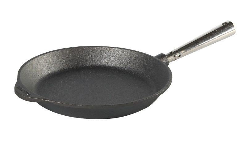 Skeppshult - Patelnia Żeliwna Stalowy Uchwyt 26 cm