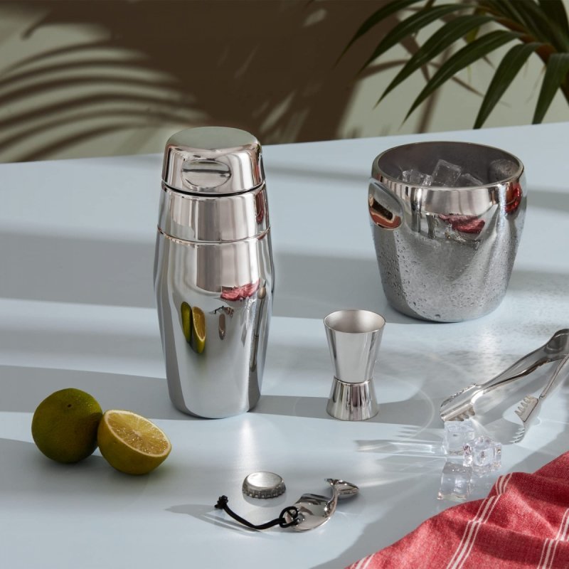 Alessi 870 Stalowy Shaker Barmański 500 ml / Srebrny Polerowany