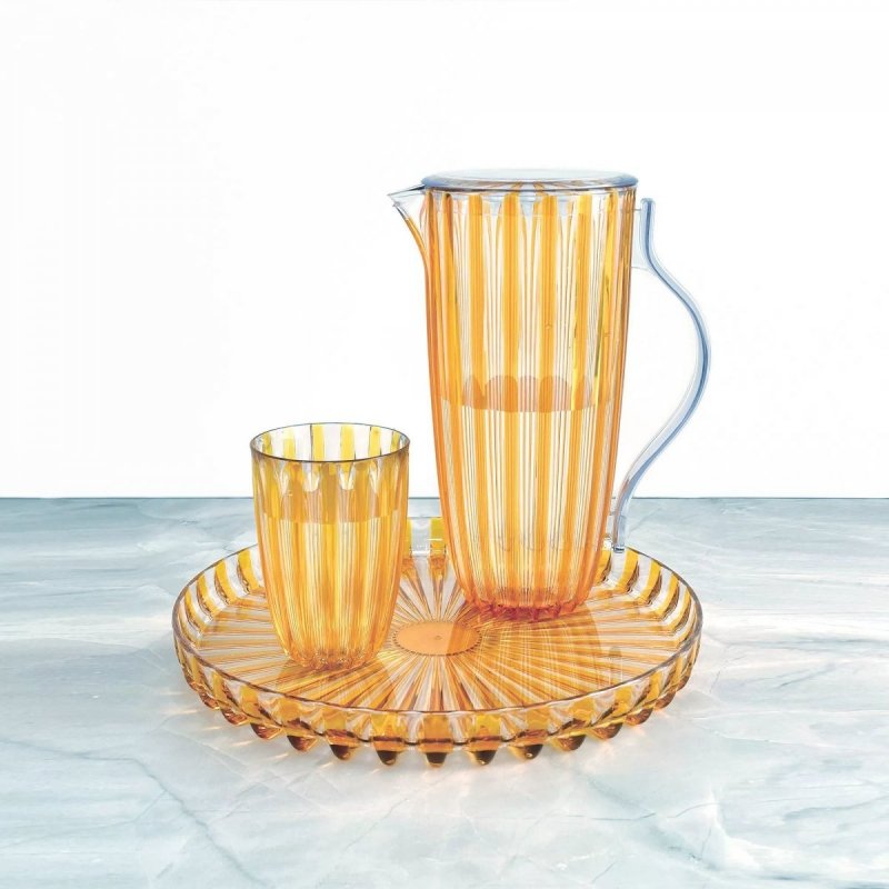Guzzini DOLCEVITA Okrągła Taca do Serwowania 31 cm / Żółta