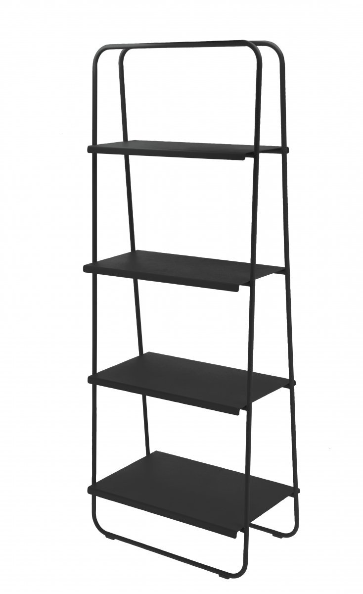 ZONE Denmark A-BOOKSHELF Półka - Regał 140 cm Czarny
