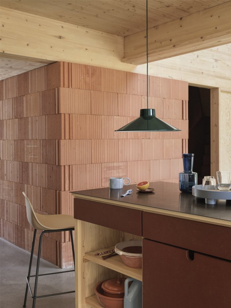 Muuto TOP PEDANT Stalowa Lampa Wisząca 36 cm Ciemnozielona