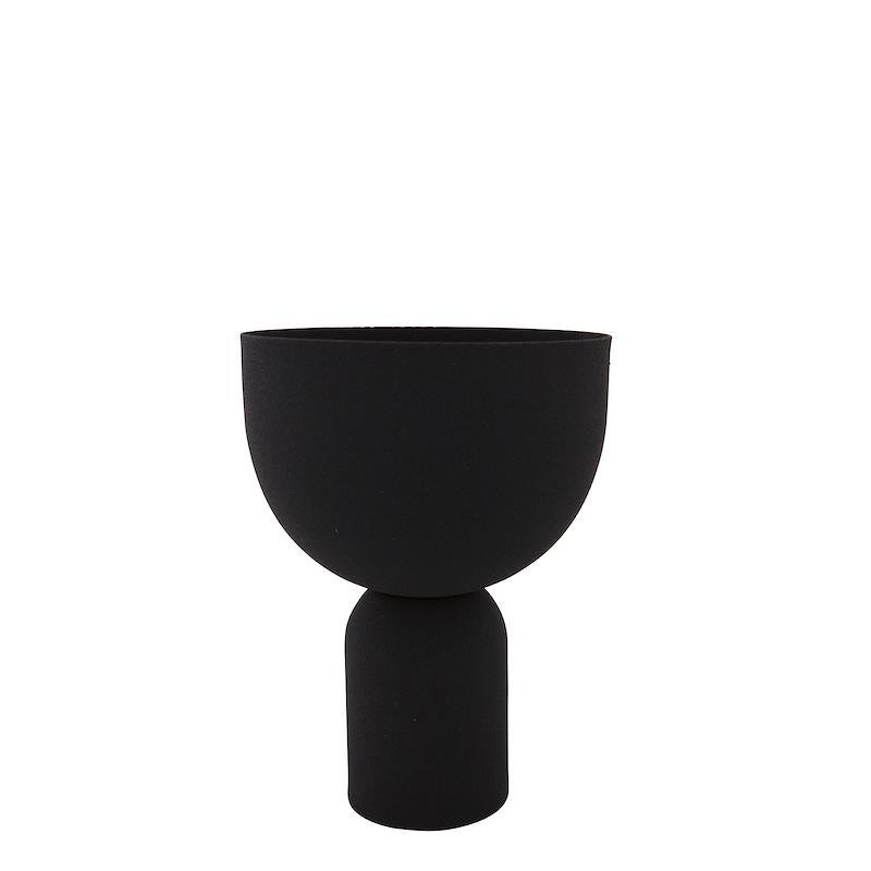 Aytm TORUS Donica do Kwiatów 23 cm Czarna