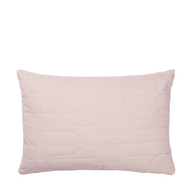 Blomus STRIPE Pikowana Poszewka na Poduszkę 60x40 cm Rose Dust