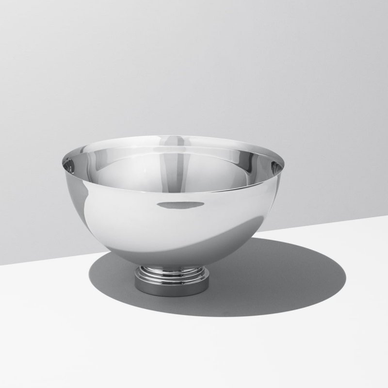 Georg Jensen MANHATTAN Stalowa Misa do Chłodzenia Butelek Wina, Szampana