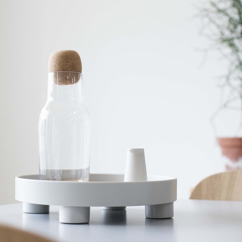 Muuto PLATFORM Taca Okrągła - Podstawka 30 cm  - Szaro/Niebieska